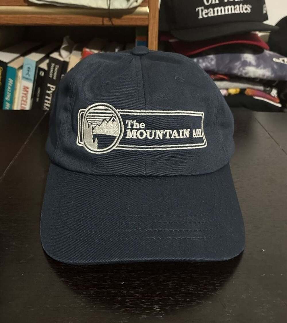 The Classics Yupoong The Mountain Air Hat Navy Cotton Adjustable